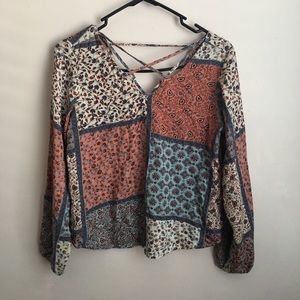 {Japna patterned shirt}